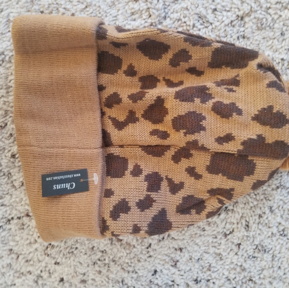 Cheetah Print Beanie